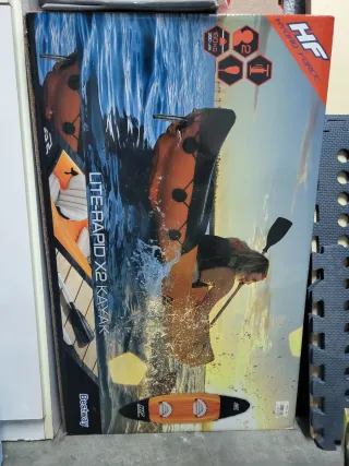 Kayak hinchable Hydro-Force sin estrenar