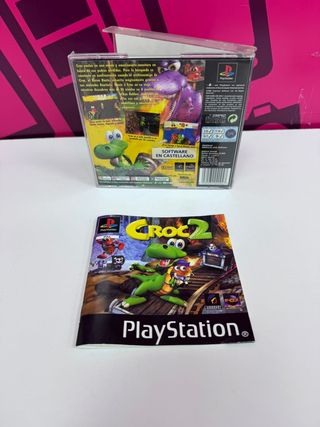 Videojuego PS1 Croc 2