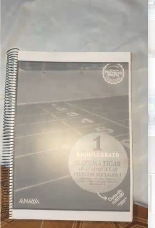 Matemáticas 1 de bachillerato 
