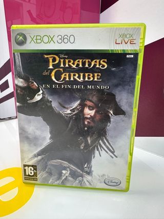Videojuego Xbox 360 piratas del caribe en el fin del mundo