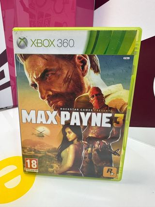 Videojuego Xbox 360 max payne 3