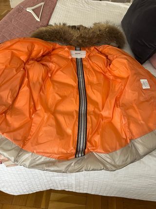 Parka Dichi T.44 pelo racoon natural 