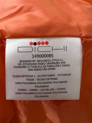 Parka Dichi T.44 pelo racoon natural 