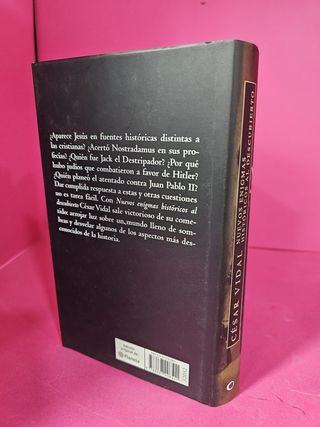 Libro nuevos enigmas historicos al descubierto (Cesar vidal)