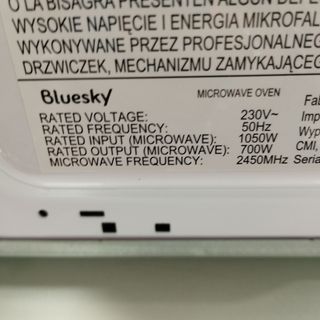 Microondas Blusky