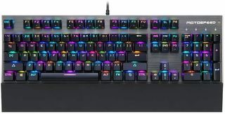 Teclado macro mechanical keyboard Motospeed CK108