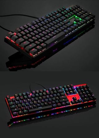 Teclado mecanico gaming Motospeed RGB CK104