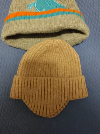 Lote 2 gorros invierno talla 3-4