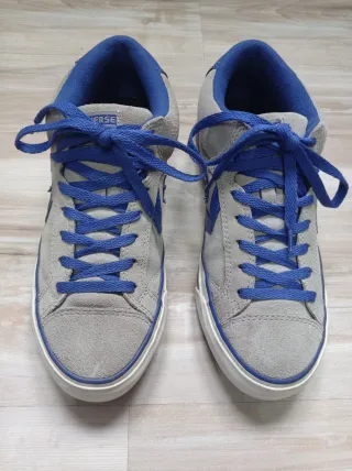 Zapatillas Converse Talla 41 Beige/Azul