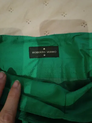 Falda Roberto Verino verde