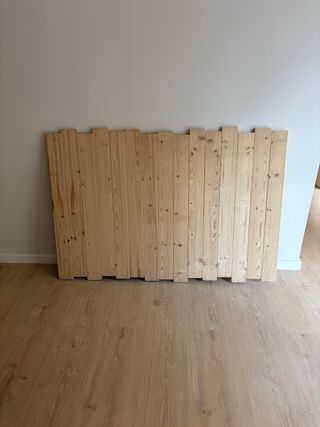 Cabecero de madera Hannun