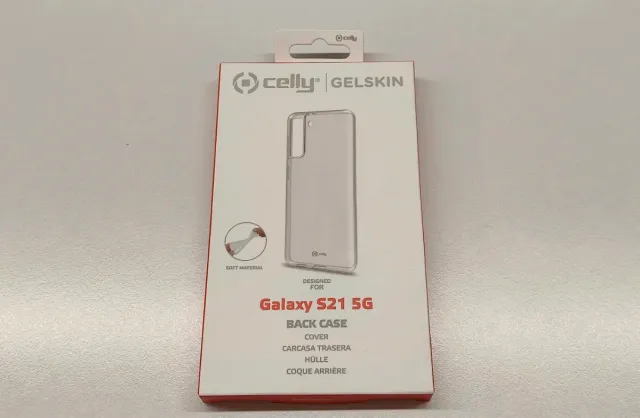 Capa Transparente Celly GelSkin Galaxy S21 5G