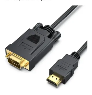 Adaptador cable BENFEI VGA a HDMI 1,8 m