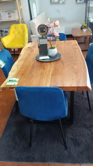 Mesa Acacia Madera Maciza Oferta