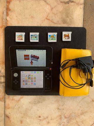 Nintendo 3DS XL Azul + 4 Juegos