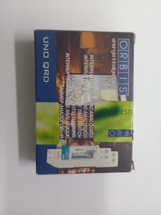 Interruptor Horario Analógico Orbis UNO QRD