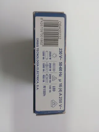 Interruptor Horario Analógico Orbis UNO QRD