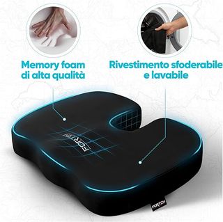 Cuscino Memory Foam per Sedia da Scrivania GB009