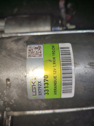 MOTOR ARRANQUE SEAT MALAGA GL | 0.85 -