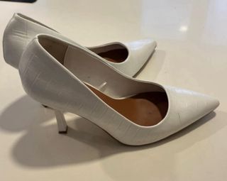 Zapatos de salón blancos Primark