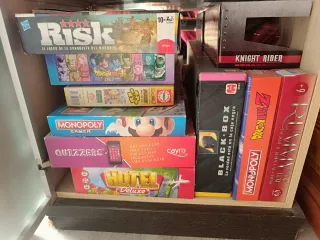 Lote Juegos de Mesa: Risk, Monopoly, Rummy
