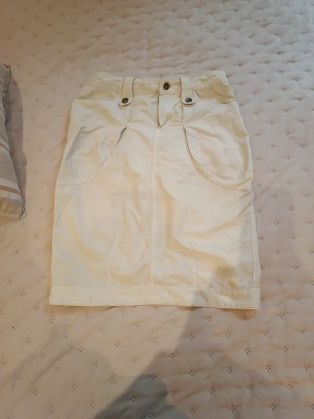 Falda tubo Forramina beige