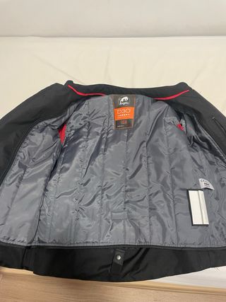 Chaqueta Moto Negra Furgan