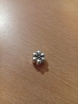 Charm Flor Plata