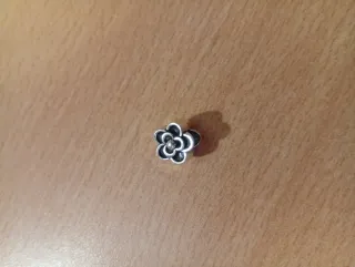 Charm Flor Plata