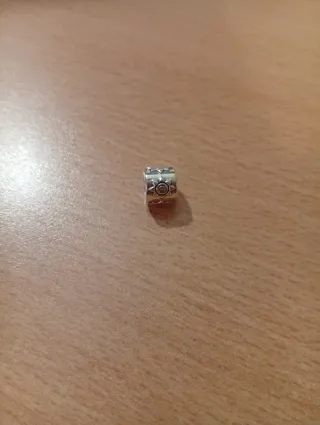 Charm Flor Plata