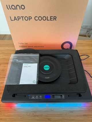 Base Refrigeradora Gaming RGB Llano