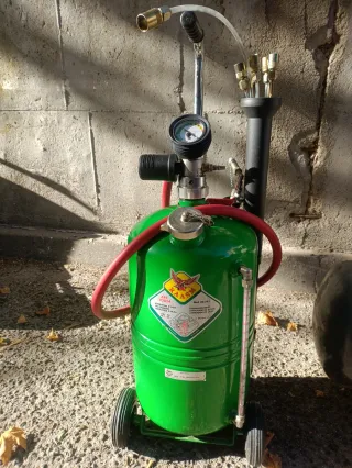 Compresor aire, extractor aceite y kit neumático