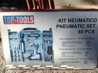 Compresor aire, extractor aceite y kit neumático