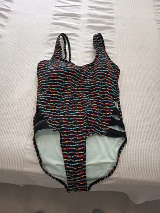 Bañador estampado multicolor