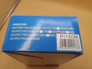 Inversor Velleman PI150M 150W DC/AC