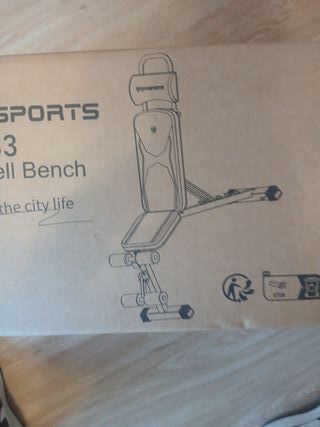 Citysports S3 Banco de Pesas para Mancuernas