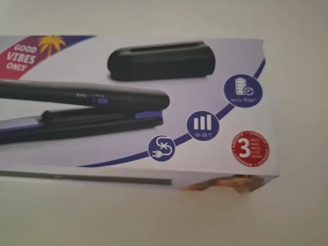 Plancha de pelo SilverCrest inalámbrica nueva