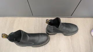Botas Dr. Martens Chelsea Plataforma Negras
