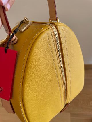 Bolso Carolina Herrera Andy 2 Locked Amarillo