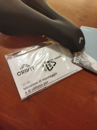 Sella bici Crivit Memory Foam