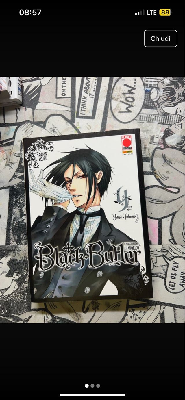 black butler manga 1