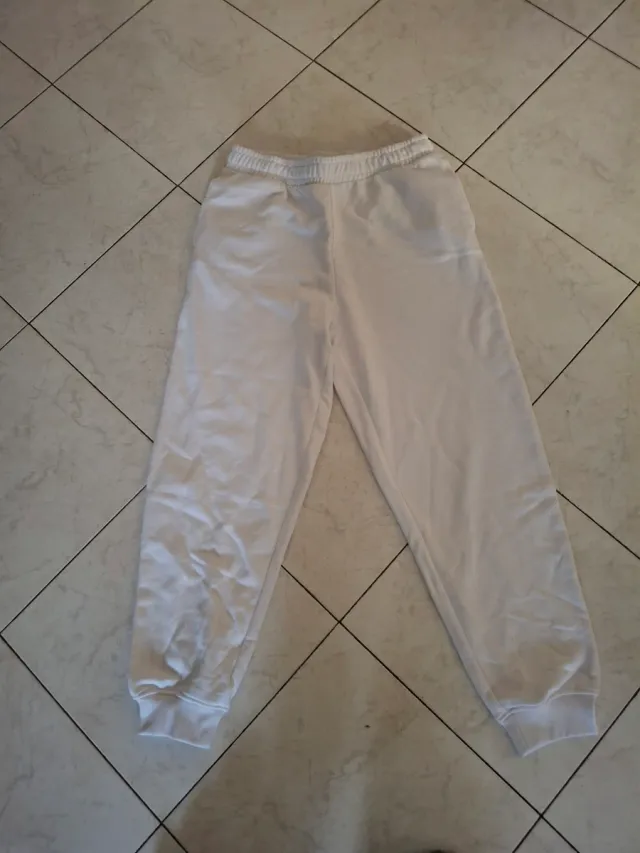 Pantaloni bianchi ragazza/o 14 anni