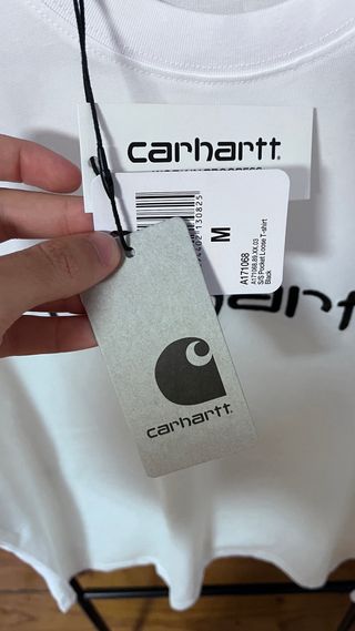 Camiseta Carhartt Blanca. Talla M