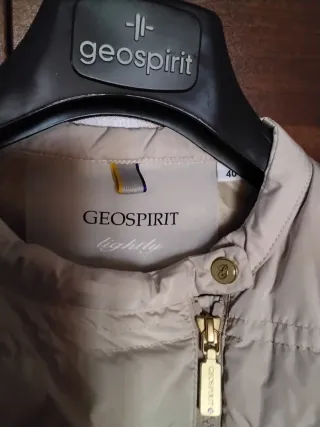 Piumino Geospirit Beige Donna