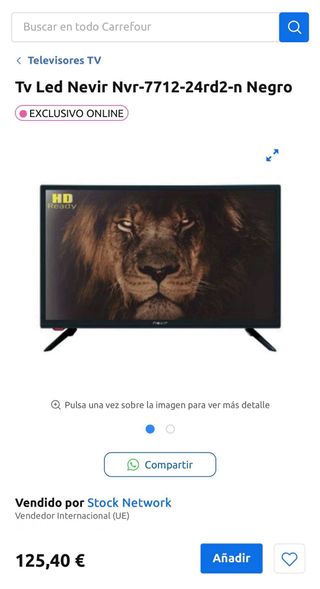 Televisión Nevir TV 24 HD Ready