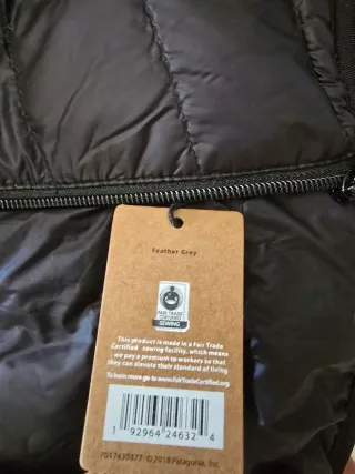 Anorak Patagonia Negro con Capucha