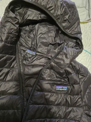 Anorak Patagonia Negro con Capucha