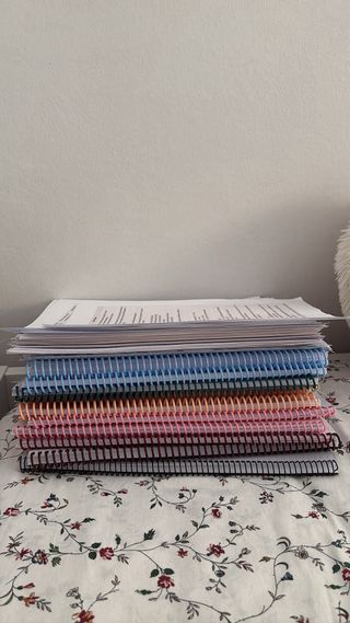 Apuntes de primero de enfermería.