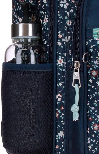 Mochila Pepe Jeans Alenka Azul Floral 22,79L