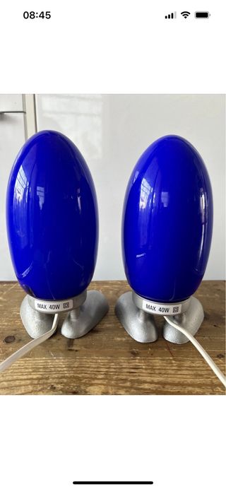 Coppia Lampade Dino Egg Ikea’90 Vintage collezione